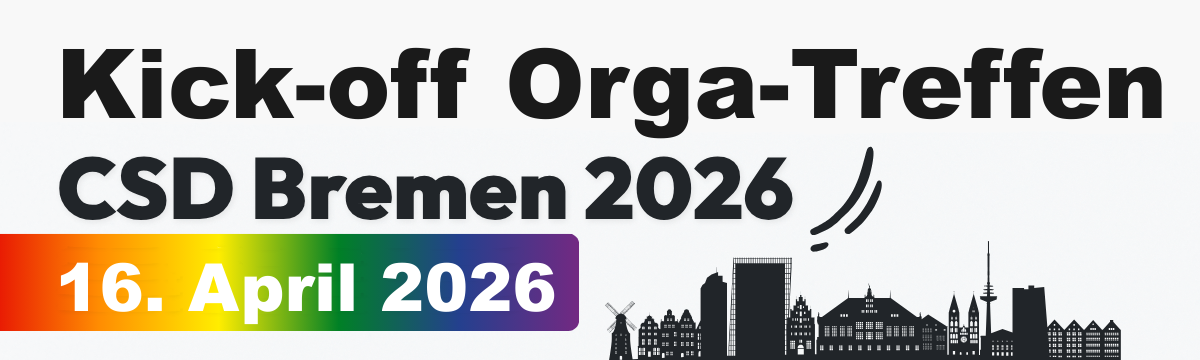 Kick-off Treffen für CSD Bremen 2026